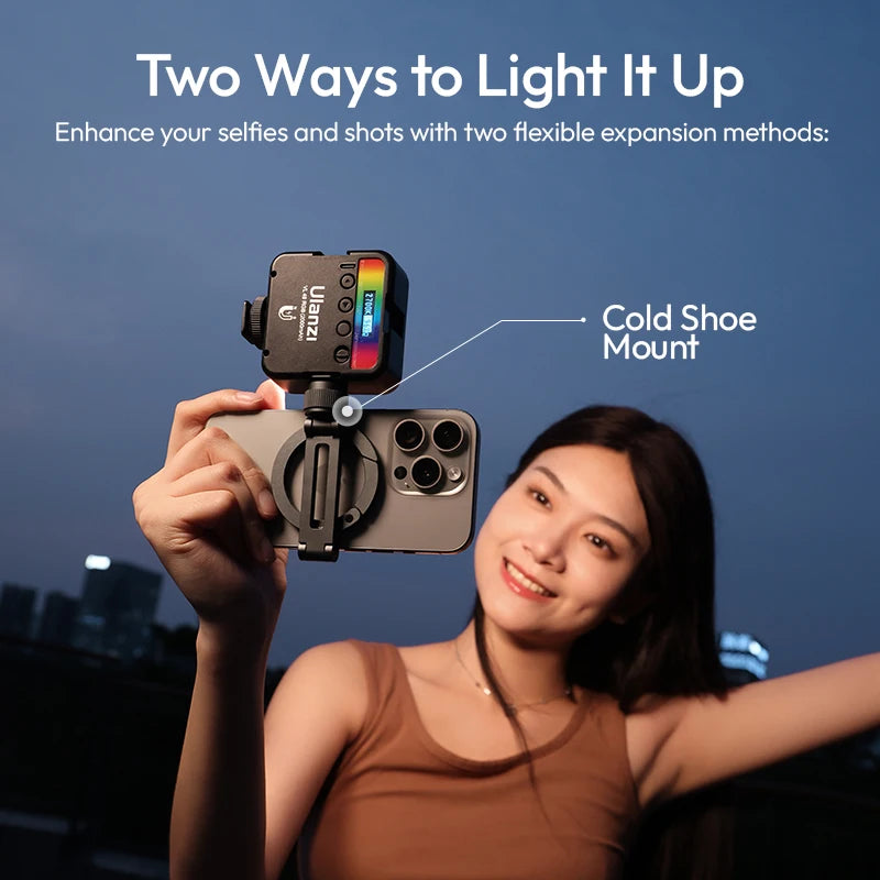 CowLost | double-side-magnetic-phone-mount-for-camera-tripod-for-iphone-16-15-14-13 |1