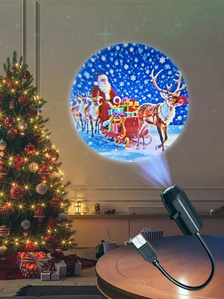 CowLost | product_id-usb-led-christmas-projector-light-with-elk-santa-claus-for-room-ceiling-and-window-decor |9