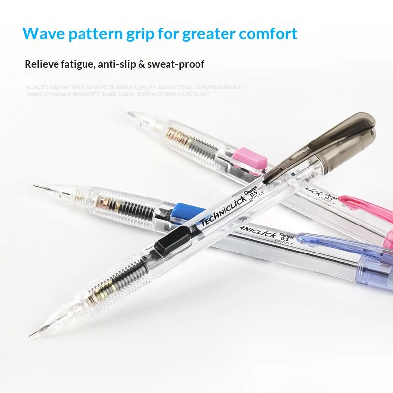 CowLost | product_id-pentel-pd105t-mechanical-pencil-0-5-0-7mm-break-resistant-side-knock-design |6