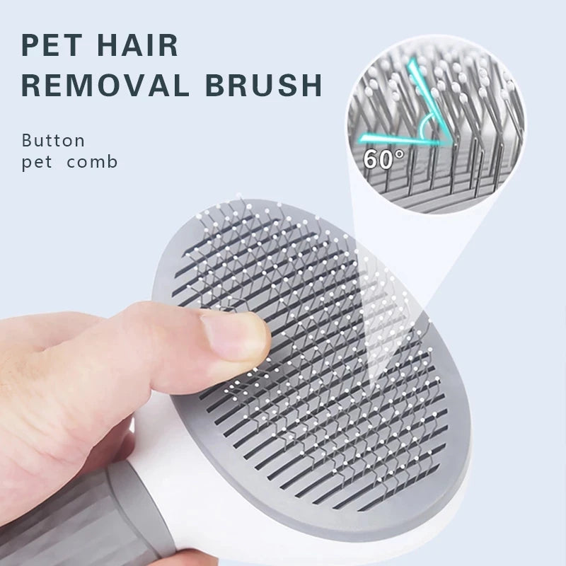 CowLost | tools-pet-hair-removal-comb-for-cats-and-dogs-stainless-steel-grooming-brush |3