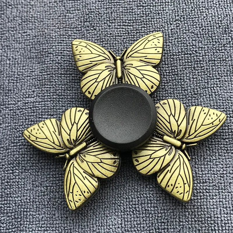 CowLost | product_id-bronze-metal-alloy-fidget-spinner-with-r188-mute-bearing-for-stress-relief |11
