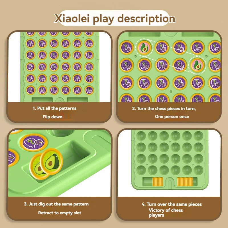 CowLost | product_id-animal-flip-chess-board-game-classic-strategy-puzzle-for-kids-and-parents |6
