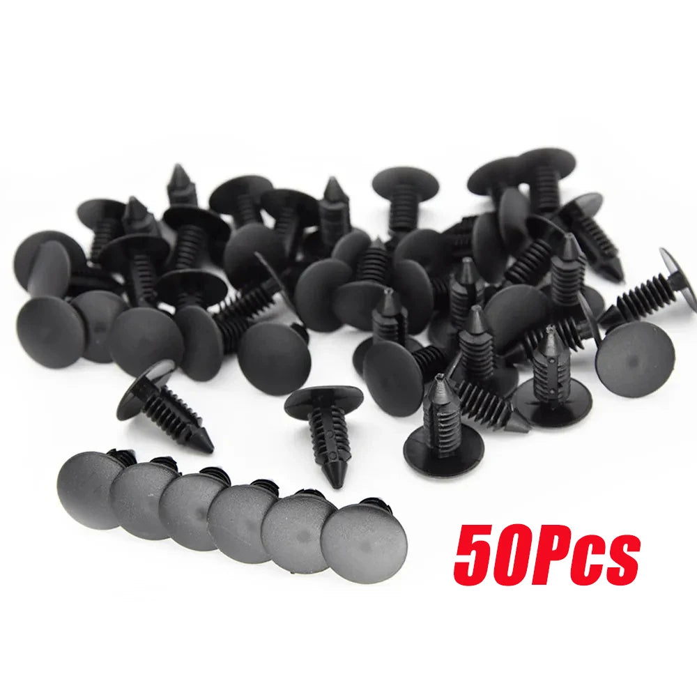 CowLost | product_id-50-100-200pcs-8mm-universal-plastic-push-rivet-clips-for-automotive-fender-bumper-headliner |15