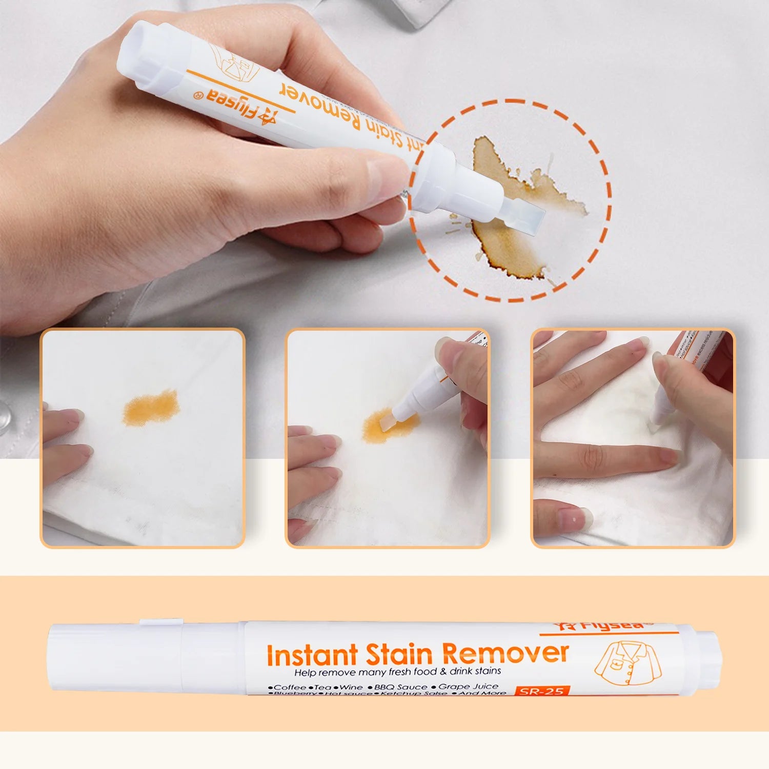 CowLost | stain-removers-product_id-3-5pcs-portable-clothes-bleach-stain-remover-pen-wash-free-laundry-cleaner |4