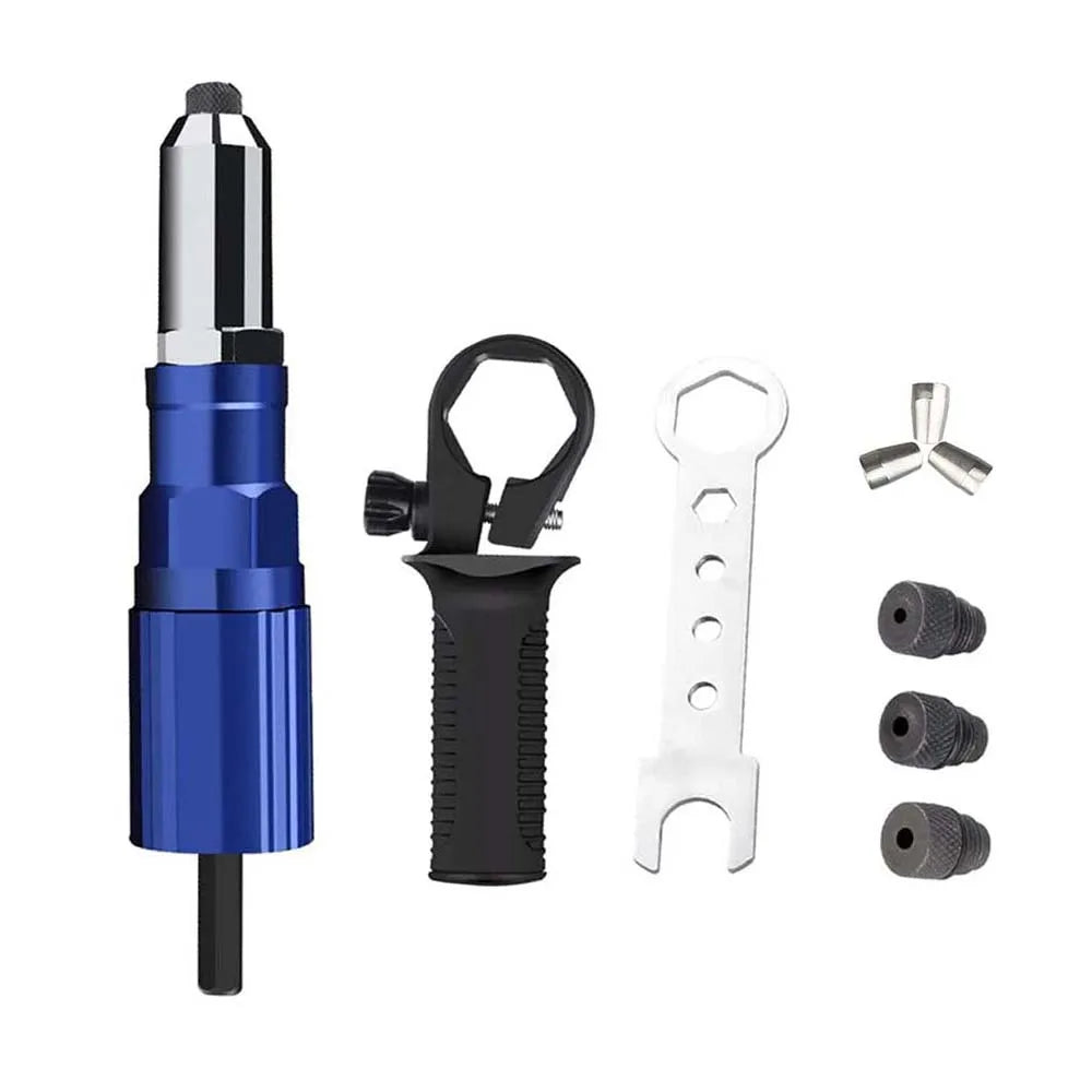 CowLost | electric-rivet-gun-adapter-2-4mm-4-8mm-rivet-nut-gun-drill-adapter-cordless-riveting-tool-insert-nut-pull-rivet-tool |24