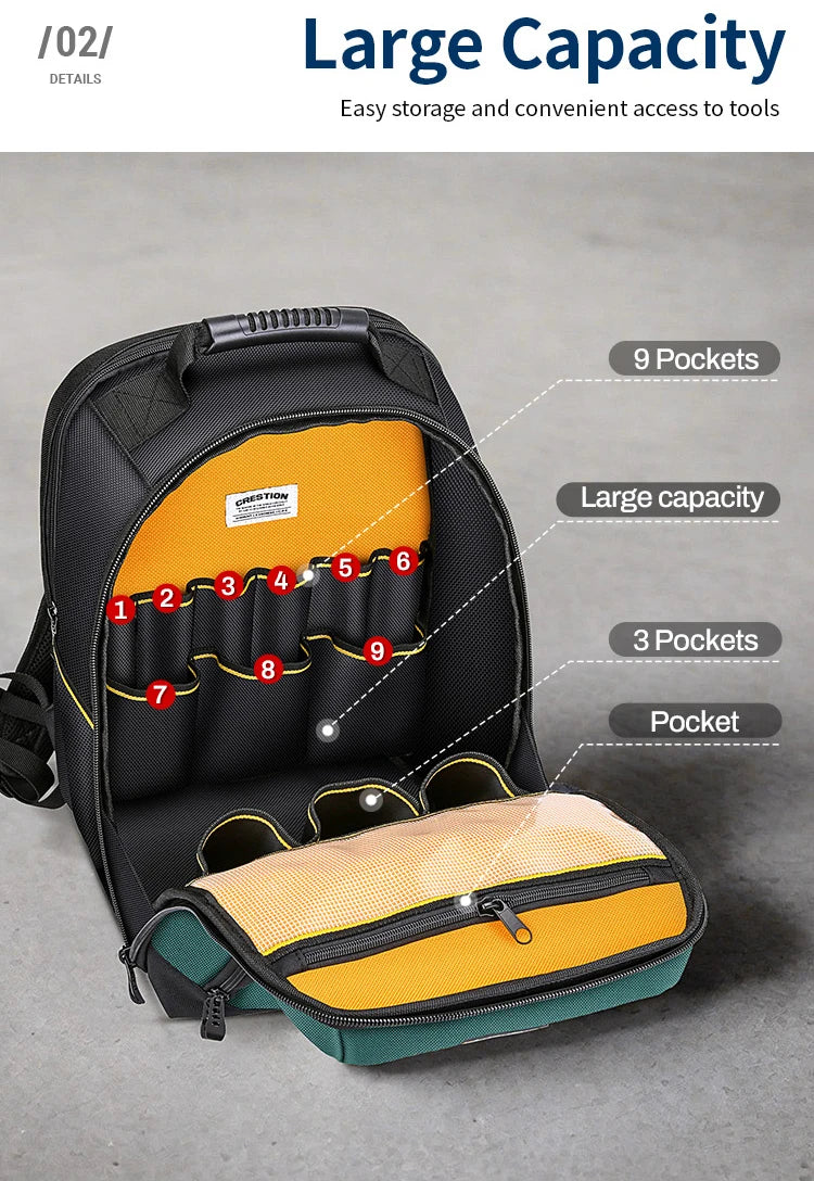 CowLost | product_id-winhunt-tool-backpack-with-multi-pockets-and-padded-laptop-compartment |9