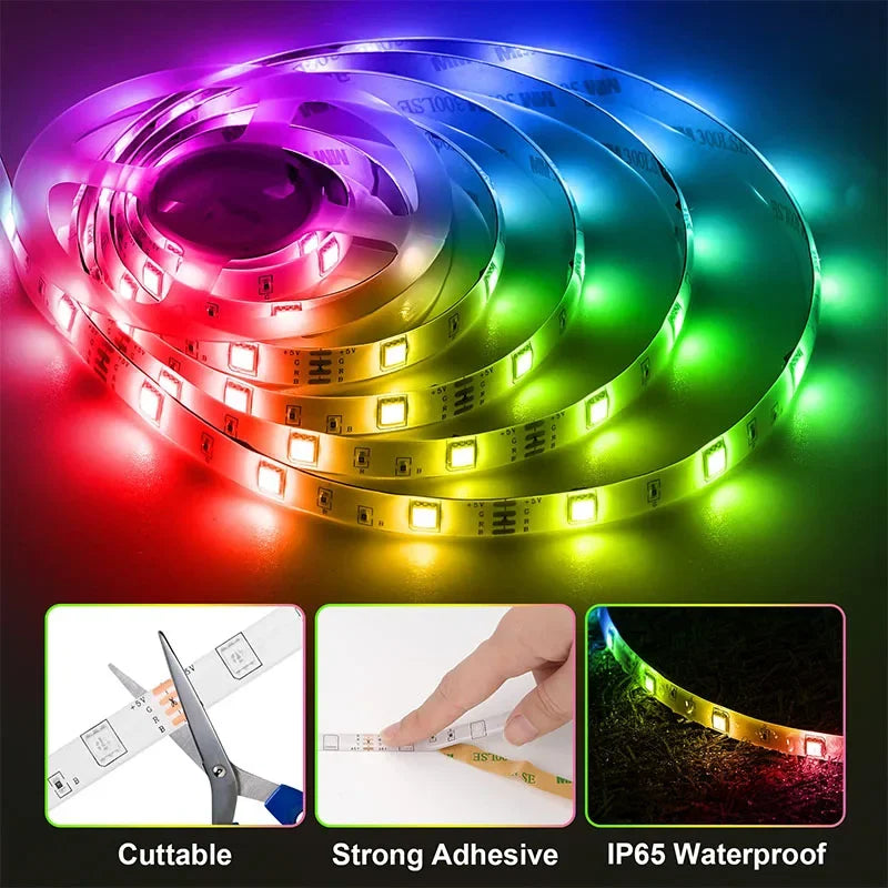 CowLost | light-ropes-strings-product_id-smart-usb-rgb-led-strip-lights-with-app-control-and-music-sync-for-tv-backlight-and-party-decor |9