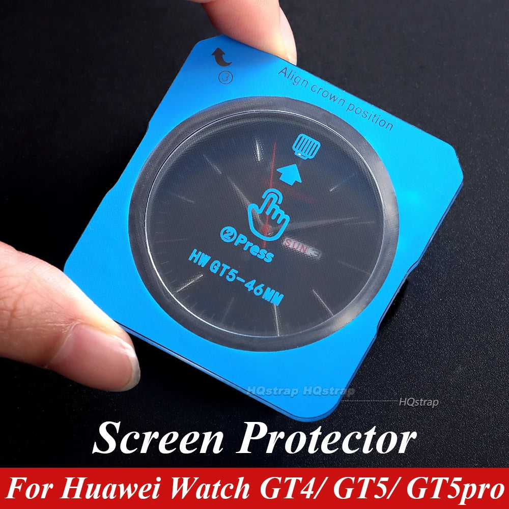 CowLost | product_id-1-3-5pcs-tempered-glass-screen-protector-for-huawei-gt5-41mm-46mm-gt4-42mm-46mm-easy-install |7
