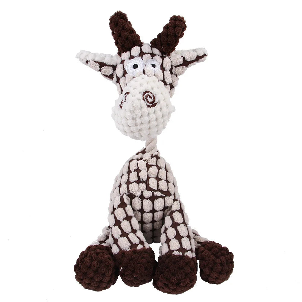 CowLost | dog-kennel-run-accessories-pig-voice-plush-dog-toy-for-tooth-cleaning |34