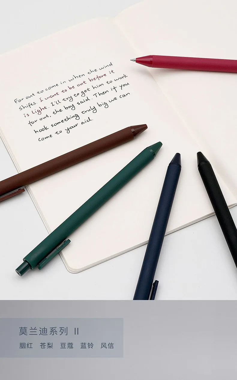 CowLost | product_id-kaco-5pcs-gel-pen-set-0-5mm-colored-ink-smooth-writing-office-school |6