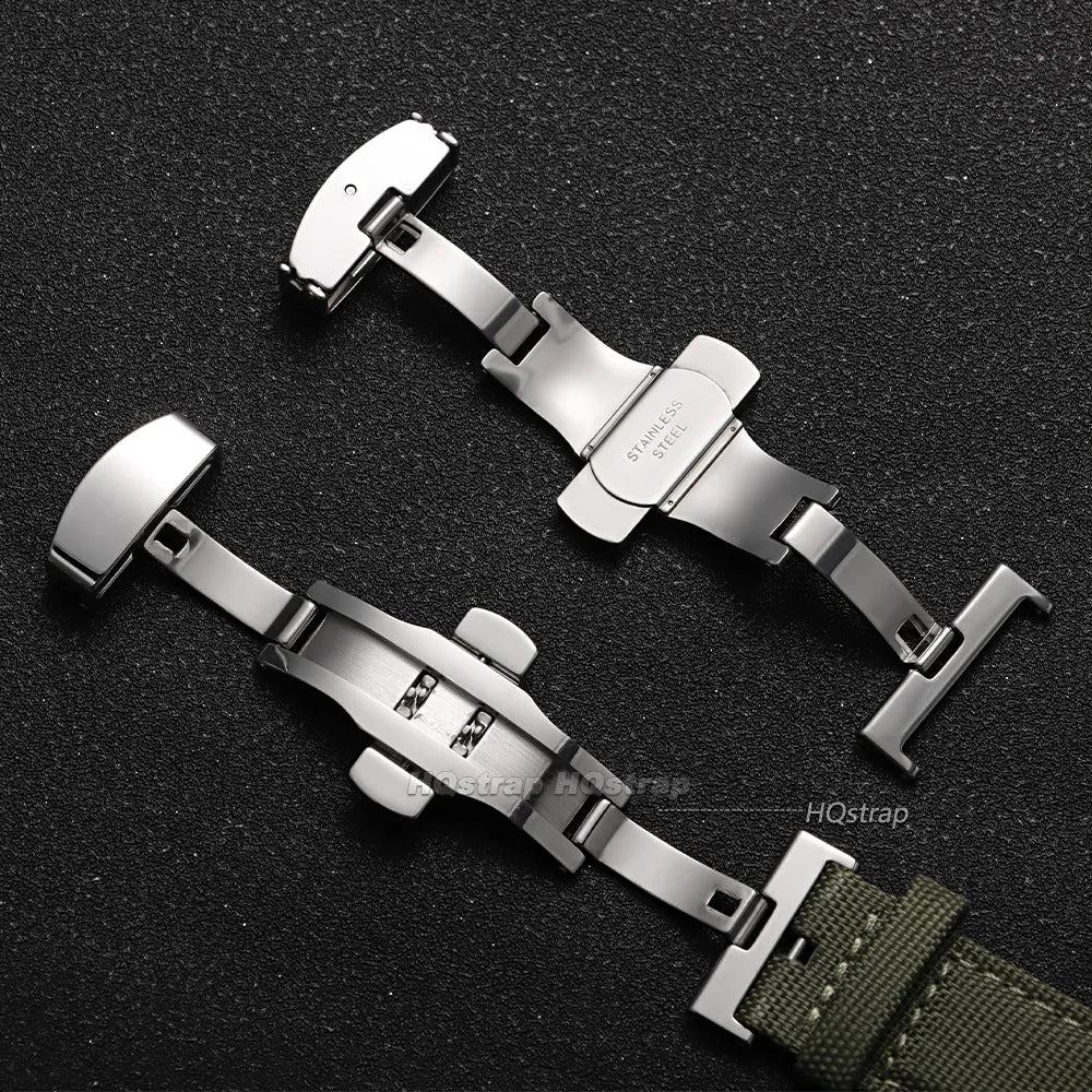 CowLost | product_id-butterfly-buckle-stainless-steel-watch-strap-buckle-for-apple-watch-10-22mm |6