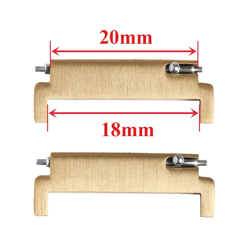 CowLost | product_id-2pcs-stainless-steel-quick-release-watchband-strap-adapters-18mm-22mm |19