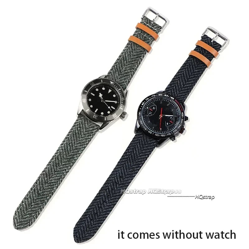 CowLost | bracelets-product_id-retro-nylon-leather-quick-release-wrist-strap-for-seiko-rolex-watchbands-unisex |5