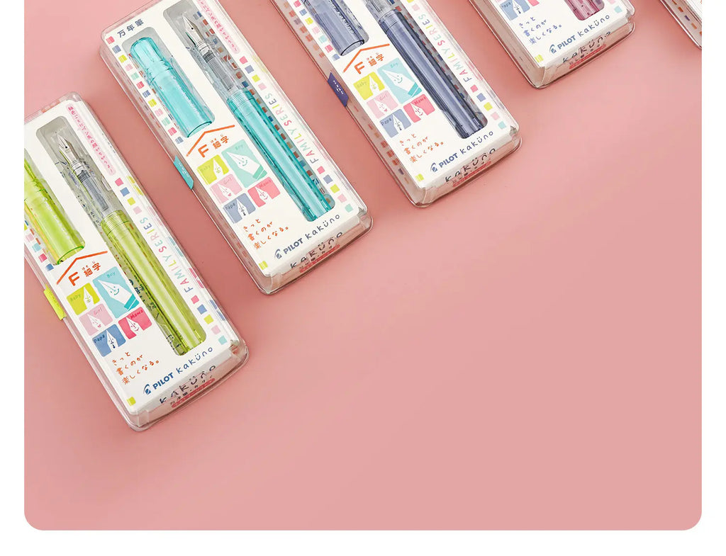 CowLost | product_id-pilot-kakuno-smile-family-series-transparent-fountain-pen-with-ergonomic-grip-for-kids |13