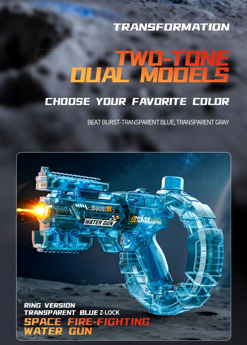 Automatic Electric High-Pressure Water Gun Toy for Outdoor Summer Fun