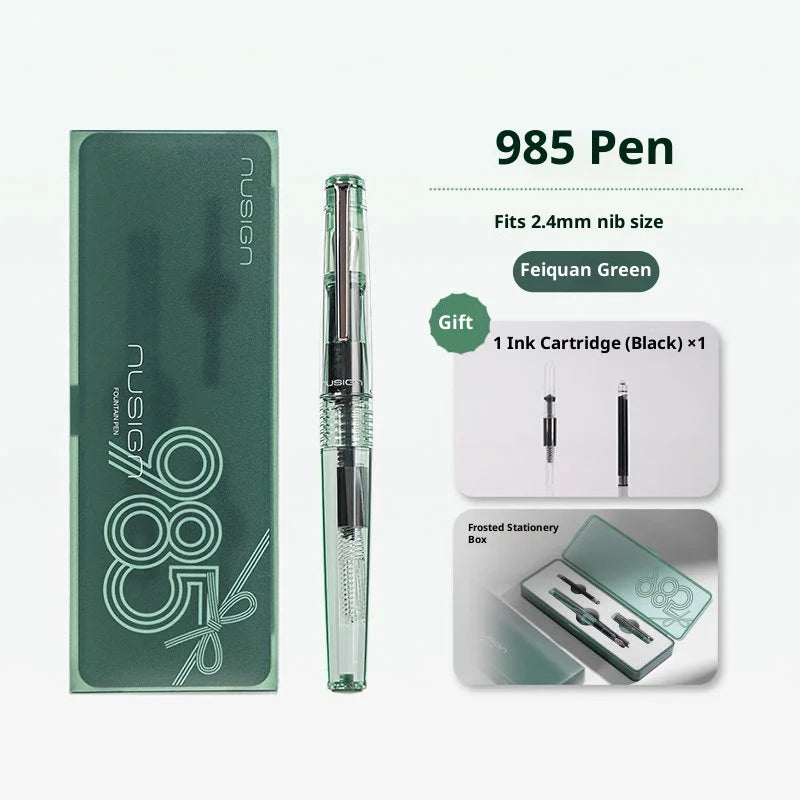 CowLost | product_id-nusign-985-professional-fountain-pen-ef-nib-dual-ink-refill-for-calligraphy-daily-writing |21