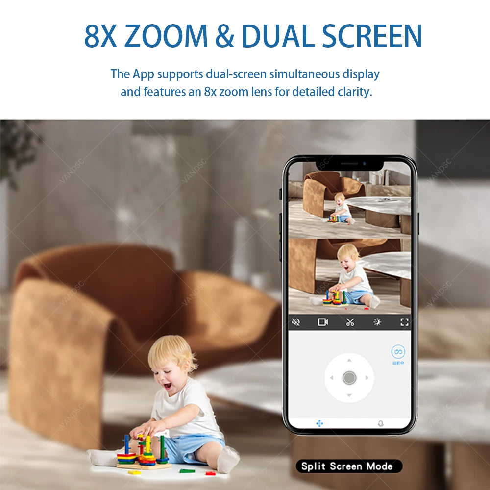 CowLost | product_id-vesafe-6mp-dual-lens-360-ptz-wifi-dome-camera-10x-digital-zoom-motion-detection-two-way-audio-2-4g-5g-wifi |4