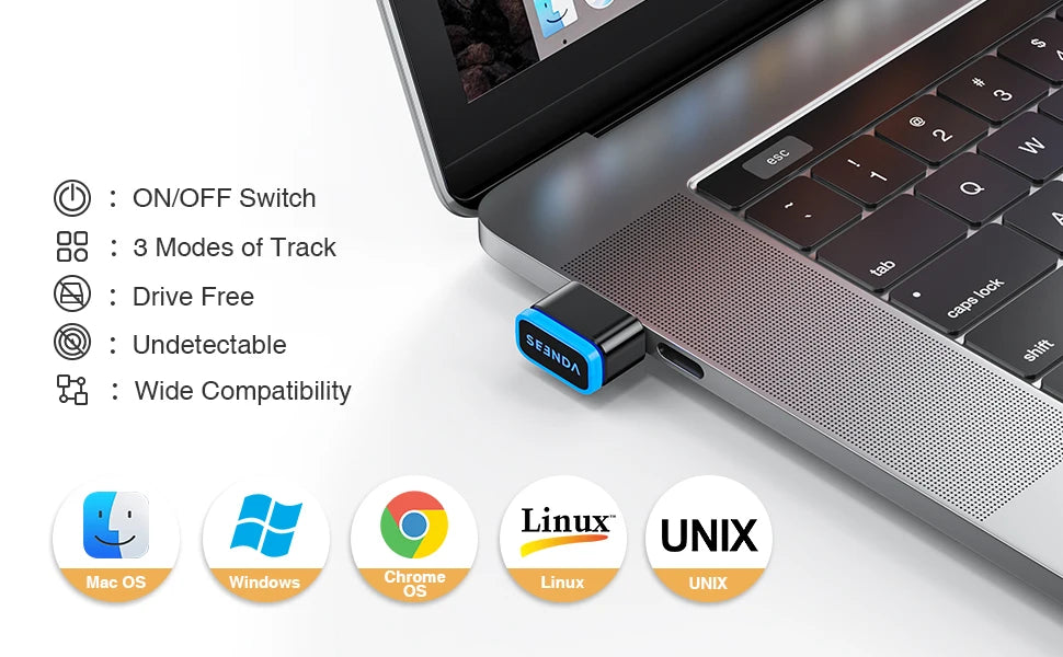 CowLost | product_id-seenda-usb-mouse-jiggler-silent-mechanical-shaker-on-off-pc-awake-simulator |10