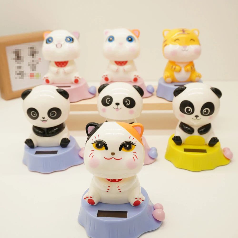 CowLost | product_id-8-solar-powered-cartoon-animal-bobblehead-car-decorations-panda-cat-shapes-gift-set |3