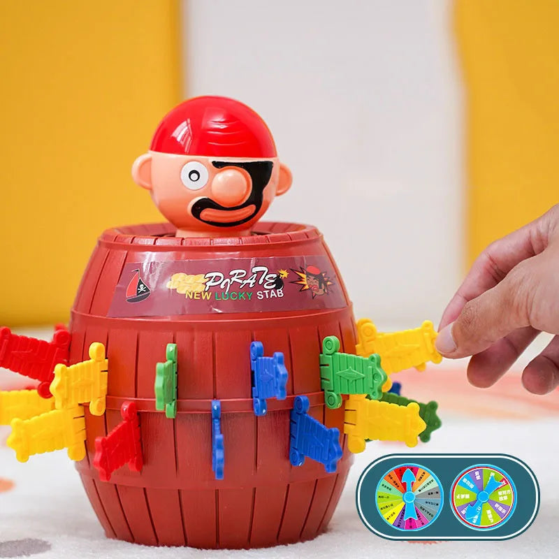 CowLost | product_id-pirate-bucket-interactive-childrens-toy-board-game-prank-sword-insertion-wooden-bucket |3