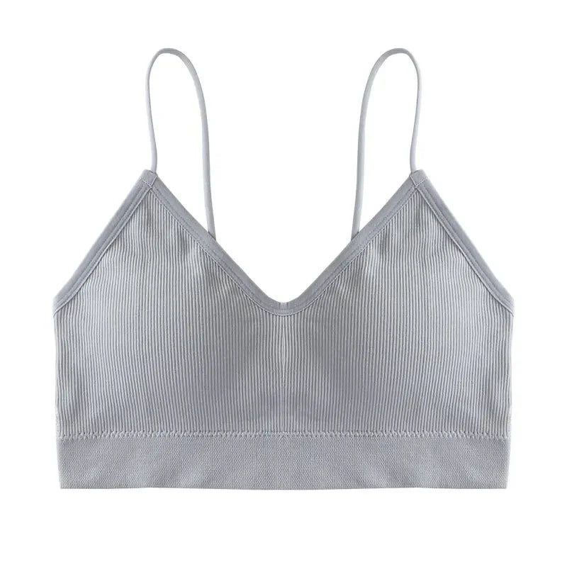 CowLost | non-wire-seamless-bras-for-women-wire-free-underwear-female-sexy-lingerie-push-up-bra-sports-solid-brassiere-padded-bralettes |7