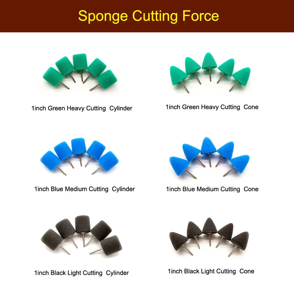 CowLost | cdwts-auto-detailing-polishing-buffing-burrs-pads-for-car-detailing |2