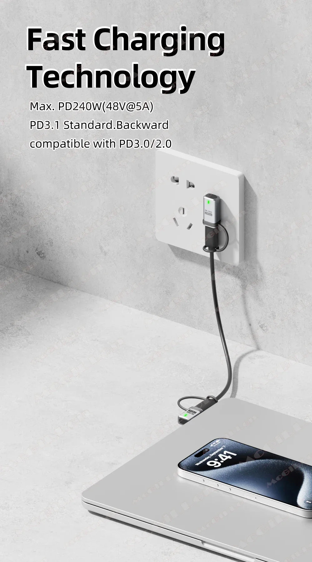 CowLost | product_id-usb4-2-0-pd-240w-5a-usb-c-to-usb-c-straight-angle-charger-adapter-120gbps-16k-60hz |10