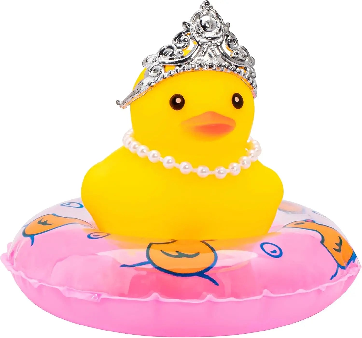 CowLost | product_id-car-rubber-duck-dashboard-ornament-with-pearl-necklace-and-crown-for-jeeps |33