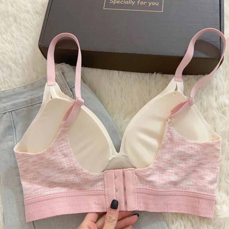 CowLost | product_id-adjustable-seamless-wire-free-push-up-bra-for-small-or-flat-breasts-slim-fit |4