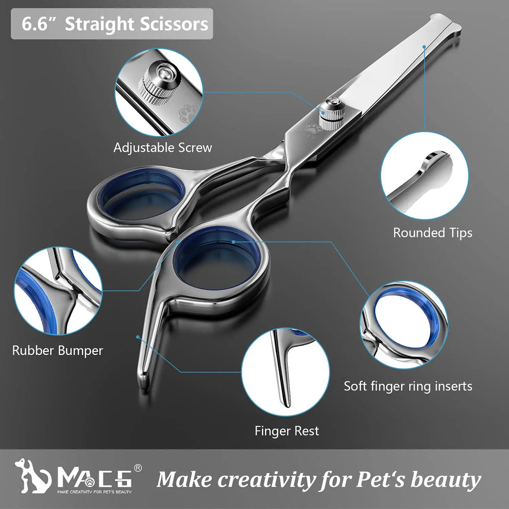CowLost | tools-professional-dog-grooming-scissors-with-rounded-safety-tips |6