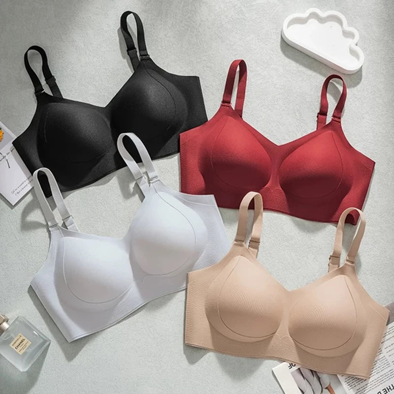 CowLost | seamless-invisible-bra-for-women-with-large-breasts-and-small-shoulders-removable-pads-underwear-comfortable-supportive-bra |1