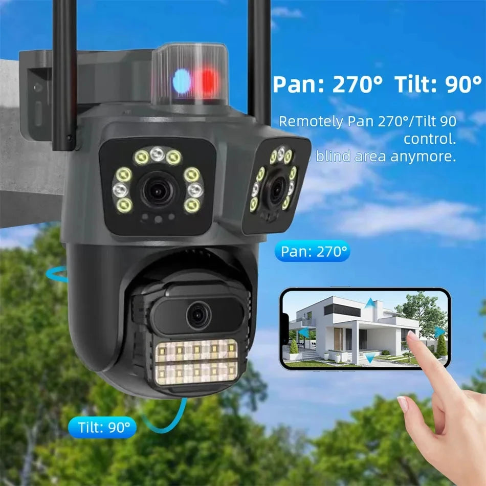 CowLost | product_id-vesafe-outdoor-wifi-3-lens-ptz-security-camera-1080p-hd-auto-tracking-cctv |2
