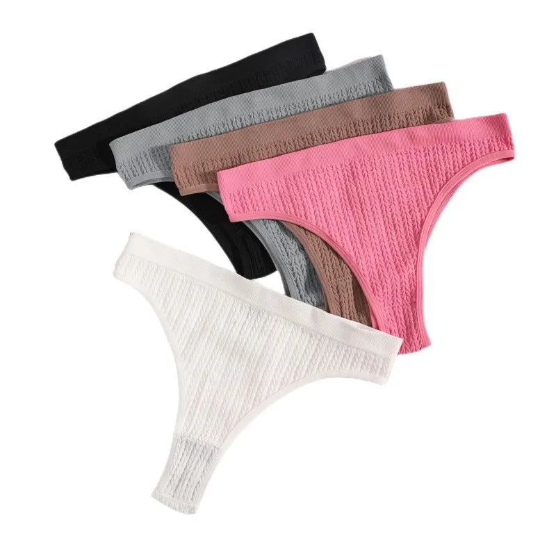 CowLost | product_id-2pcs-womens-seamless-low-rise-solid-briefs-m-xl |7