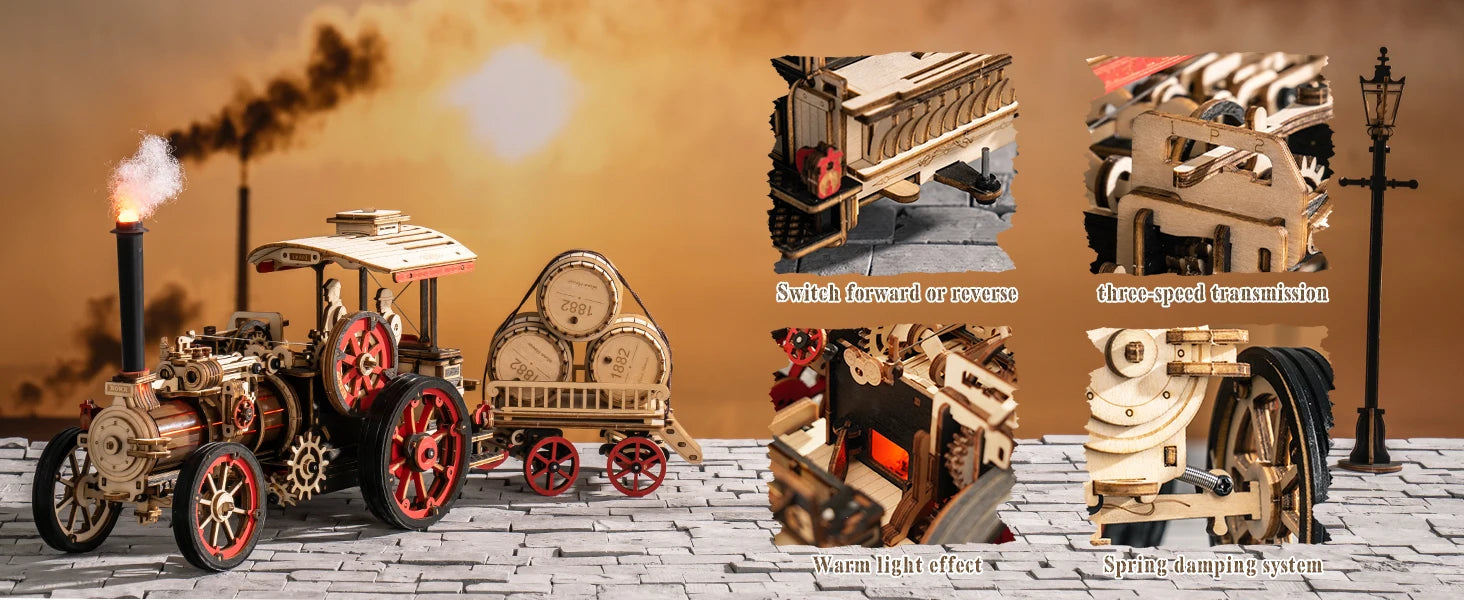 CowLost | fencing-barriers-robotime-rokr-3d-wooden-steam-locomotive-model-kit-1-28-scale-puzzle |11