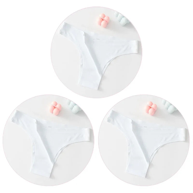 CowLost | 3pcs-set-womens-sexy-seamless-panties-female-ice-silk-underwear |17