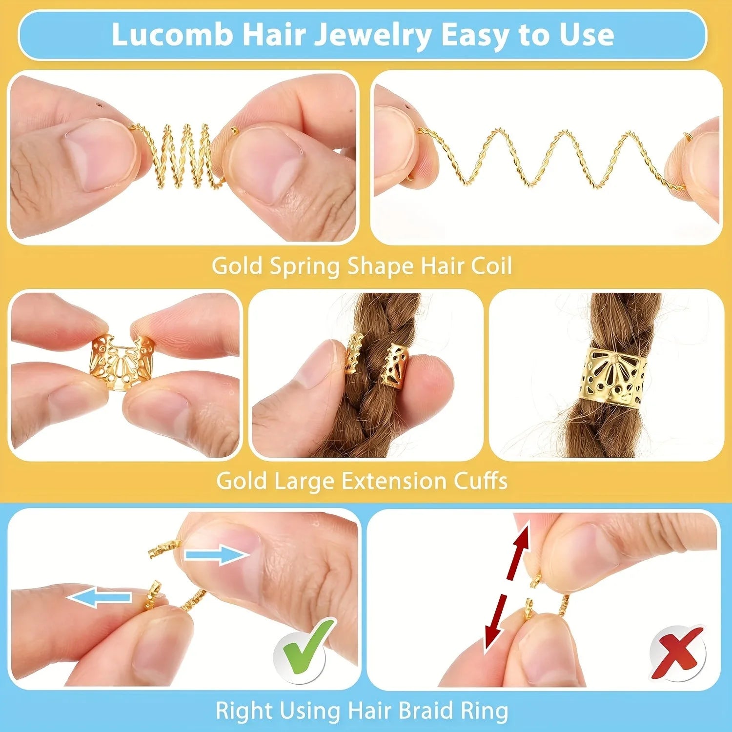 CowLost | 280pcs-alloy-hair-accessories-set |8