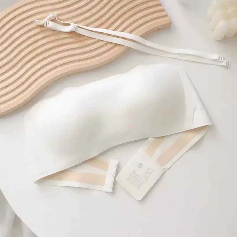 CowLost | seamless-strapless-invisible-bra-for-small-chest-breathable-light-thin-gathered-breasts-beautiful-back-womens-underwear |8
