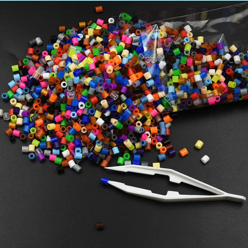 500Pcs 5mm Hama Perler Beads DIY Educational Craft Toys for Kids