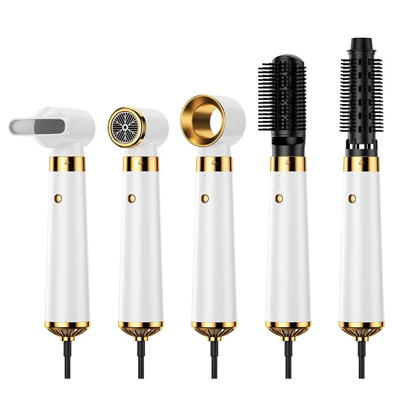CowLost | product_id-homefish-5-in-1-electric-hair-dryer-with-straightener-curling-iron-hot-air-comb-diffuser-ac-motor |5