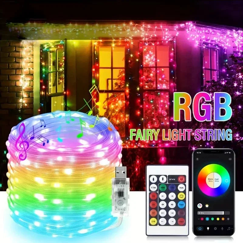 CowLost | led-lights-product_id-usb-rechargeable-waterproof-led-fairy-string-lights-bluetooth-music-app-for-party-decoration |7