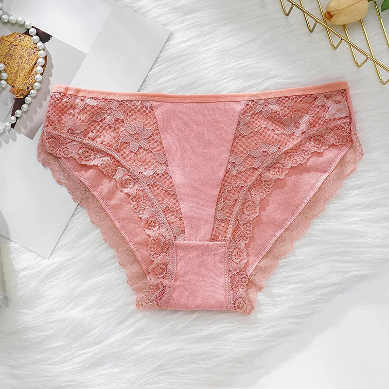 CowLost | product_id-women-s-low-rise-cotton-lace-patchwork-briefs-m-xl-sexy-panties |8