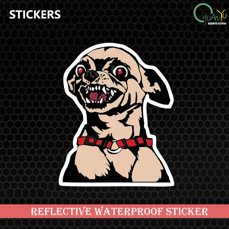 CowLost | angry-chihuahua-car-sticker |1
