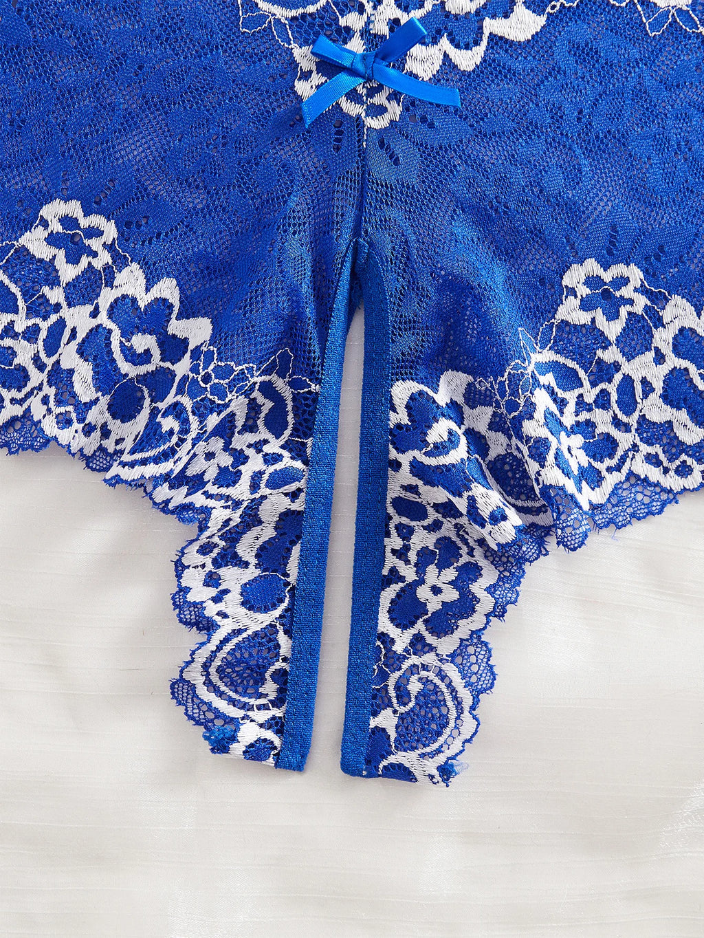 CowLost | lace-hollow-contrast-color-sexy-lingerie-bra-and-panties-sets |18