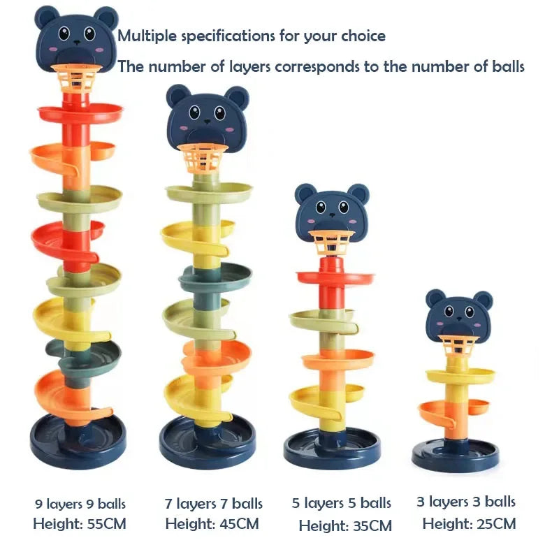 CowLost | product_id-2-7-layers-rolling-ball-track-educational-stacking-toy-for-kids-gift |12