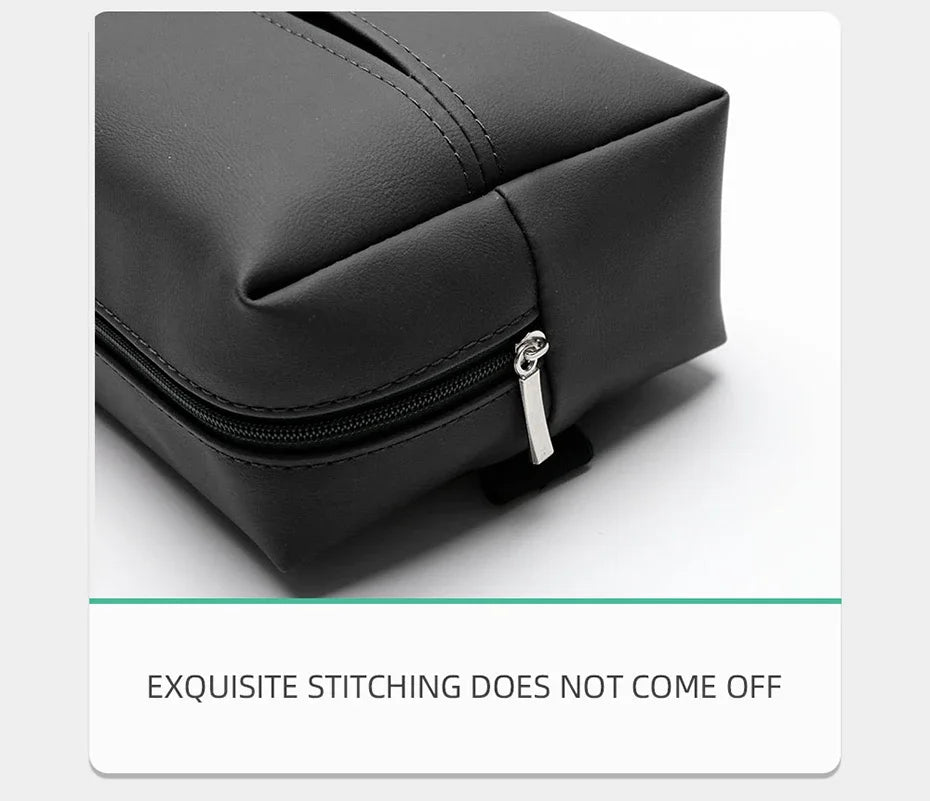 CowLost | paper-towel-holders-product_id-nappa-leather-car-tissue-box-holder-hanging-on-sun-visor-or-seat-back-organizer |21