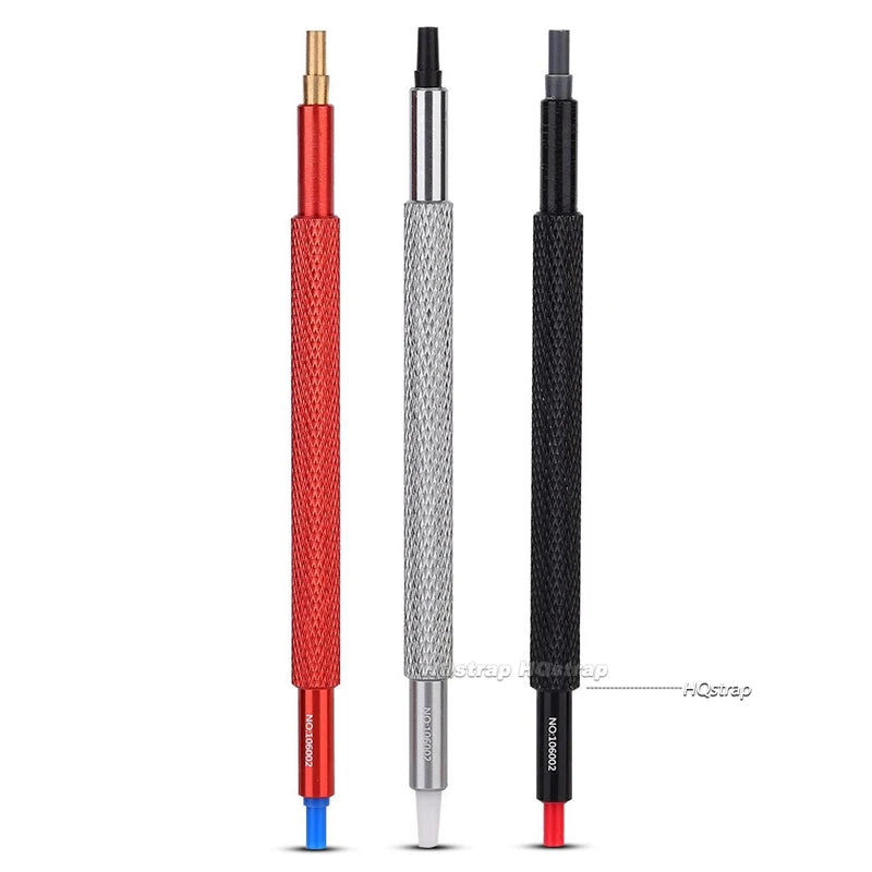 3pcs Watch Hand Pressers Rubber Head Tool Kit for Wristwatch Repair
