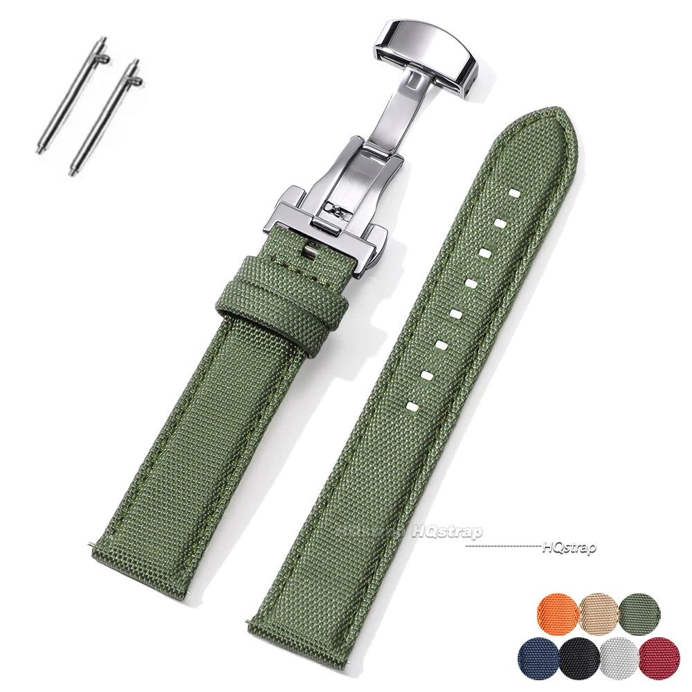 CowLost | bracelets-product_id-20mm-22mm-nylon-leather-quick-release-watch-band-with-butterfly-buckle-sport-strap |8