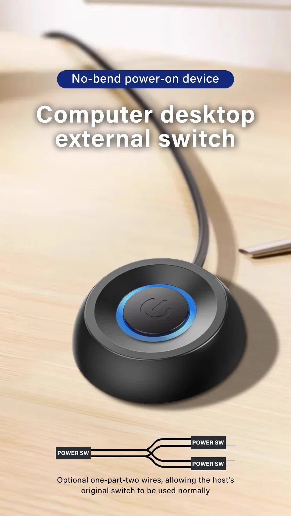 CowLost | product_id-desktop-computer-power-switch-with-led-1-8m-external-on-off-extension-cable |10