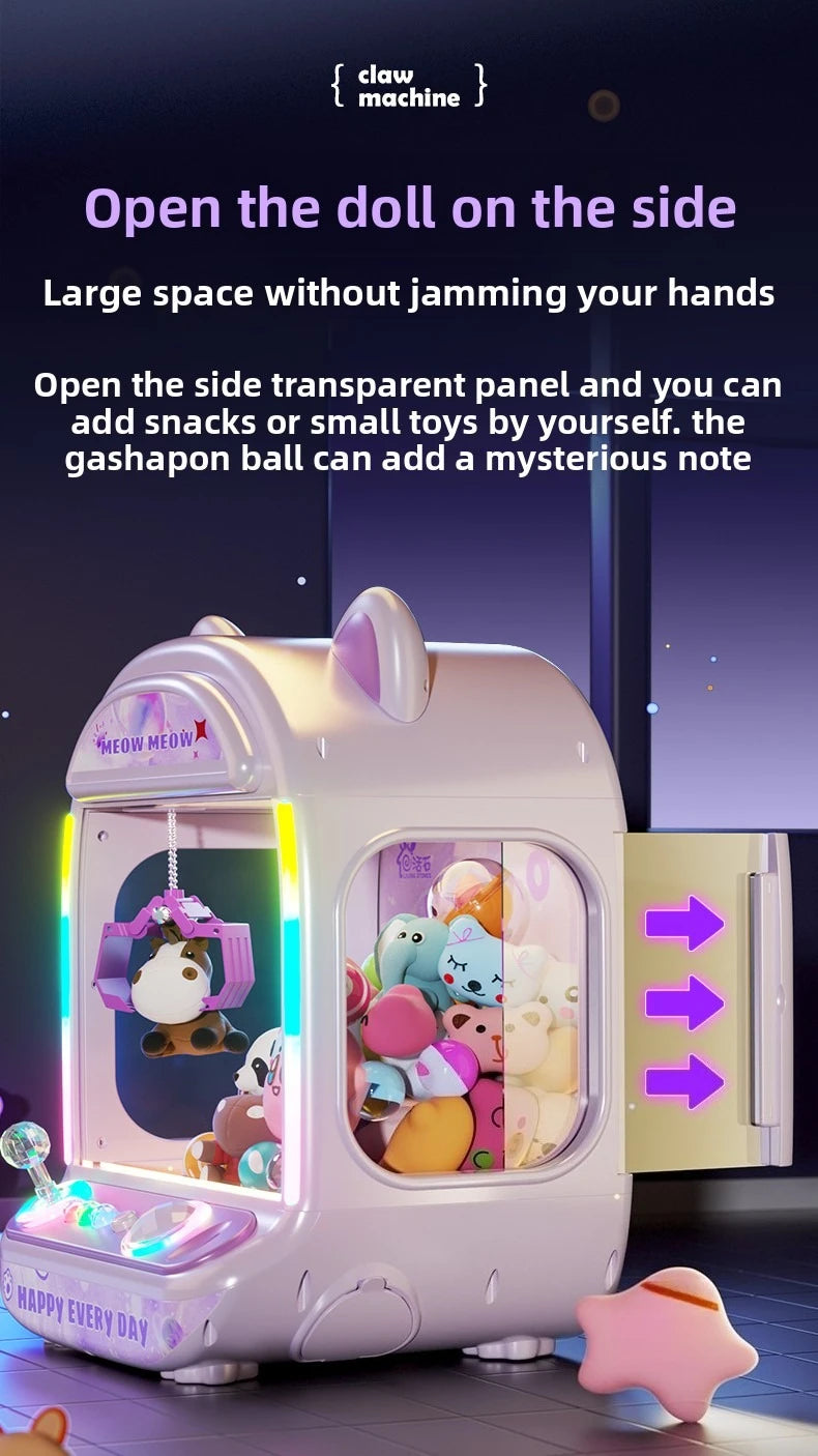 CowLost | product_id-diy-automatic-coin-operated-mini-claw-crane-doll-machine-toy-with-music-for-kids-christmas-gifts |17