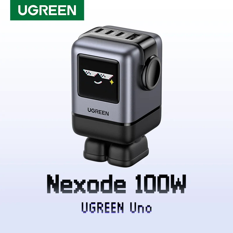 CowLost | ugreen-uno-100w-gan-charger-robot-design-qc4-0-3-0-pps |1